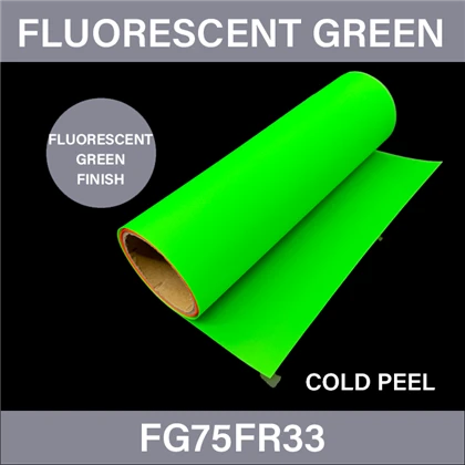 Film fluorescent de transferència de mascotes DTF Green