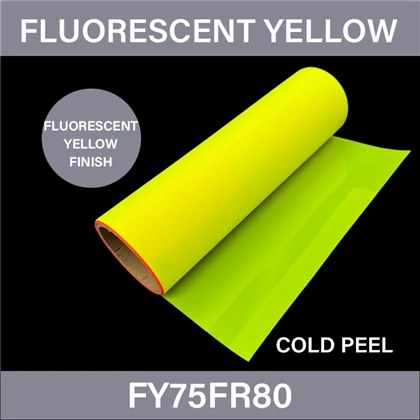 Film digital fluorescent DTF groc
